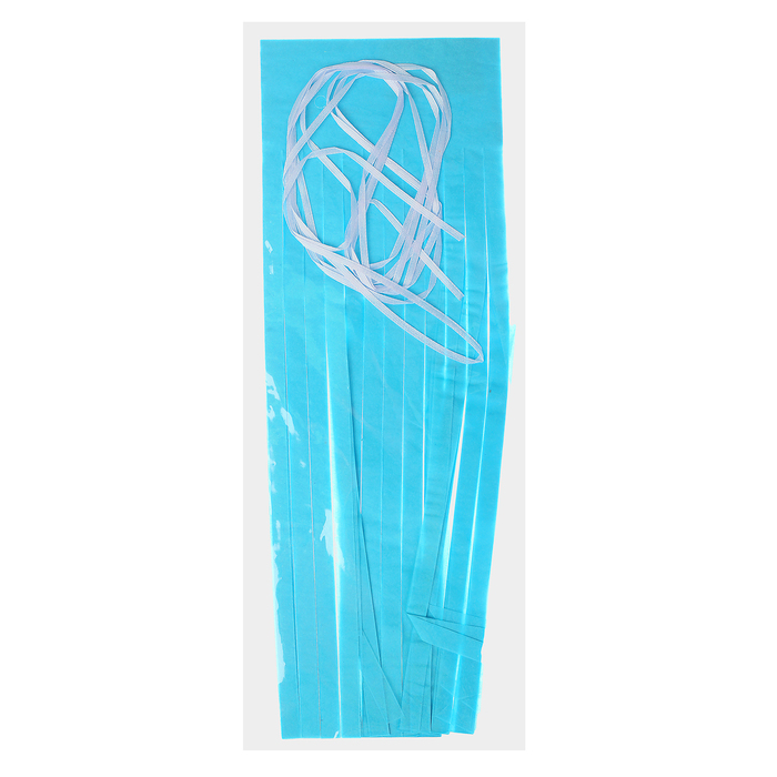 Декор тассел "Кисточки" в наборе 5 штук, цвет голубой 