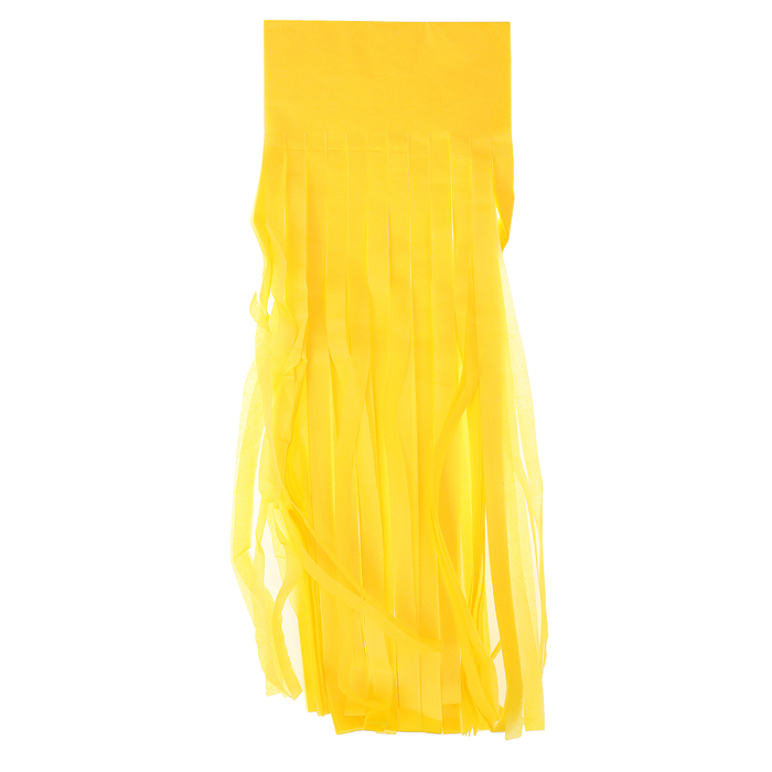 Декор тассел "Кисточки" в наборе 5 штук, цвет желтый 