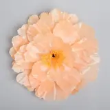 Цветы искусственные для декора, цвет персиковый 