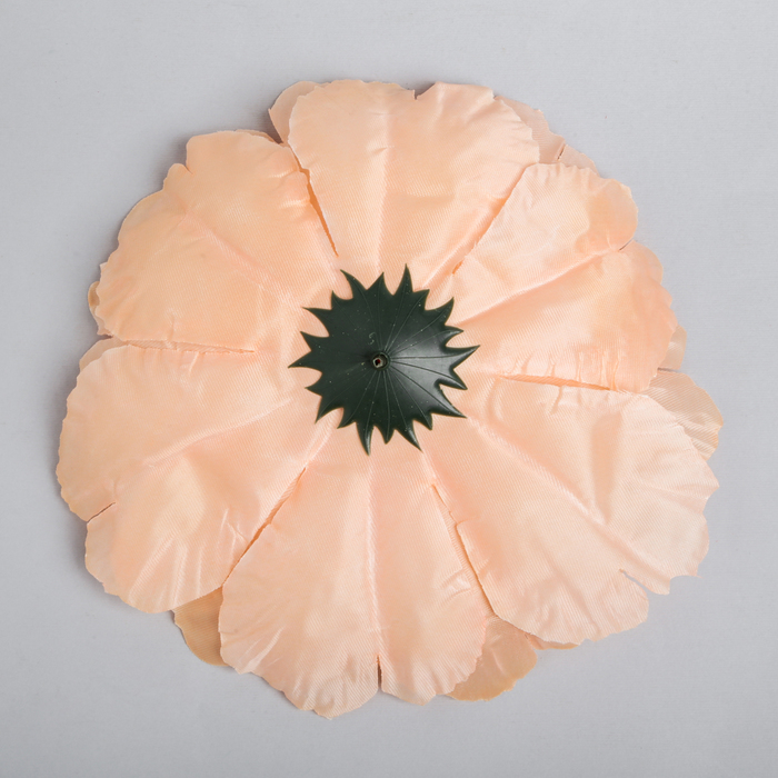 Цветы искусственные для декора, цвет персиковый 