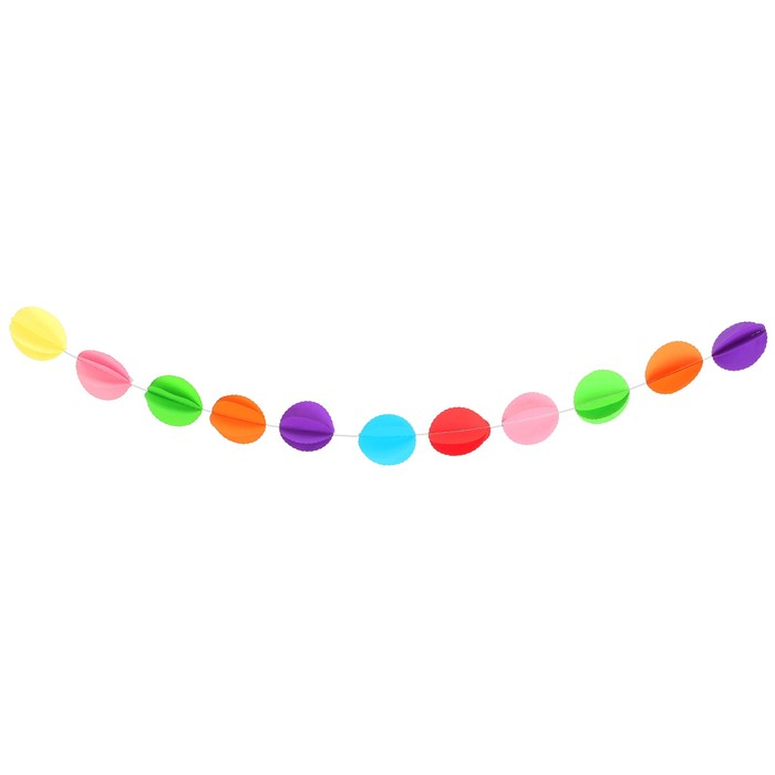 Гирлянда "Разноцветные шары", длина 200 см 