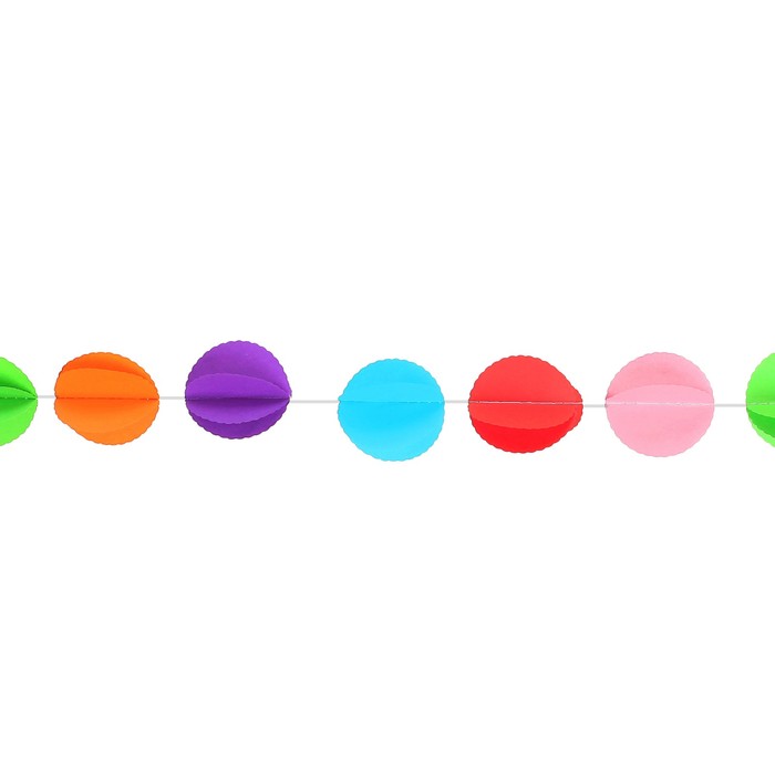 Гирлянда "Разноцветные шары", длина 200 см 