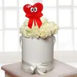 Мягкая игрушка на палочке «Я люблю тебя», сердце 