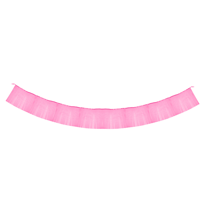 Гирлянда тассел "Кисточки" 3 метра, цвет розовый 