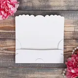 Конверт деревянный резной "С Днём Рождения!" жёлтая надпись  - фото 2