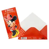 Открытка-конверт для денег "На маленькие радости", Минни Маус 