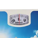 Весы напольные Sakura SA-5000-7, механические, до 130 кг, рисунок "гиацинты"  - фото 3