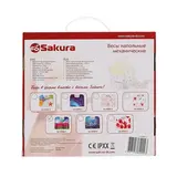 Весы напольные Sakura SA-5000-7, механические, до 130 кг, рисунок "гиацинты"  - фото 2