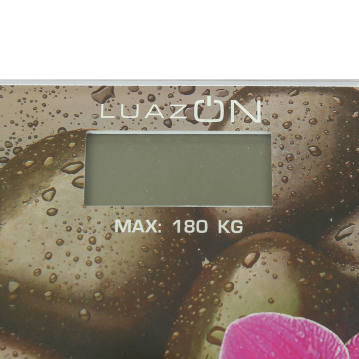 Весы напольные LuazON LVE-018, электронные, 2*ААА (не в компл.), до 180 кг 