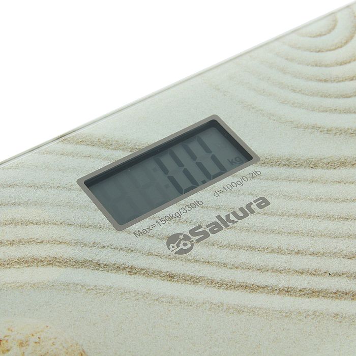 Весы напольные Sakura SA-5072C, электронные, до 150 кг, песок 
