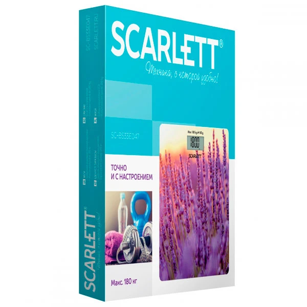 Напольные весы электронные Scarlett SC-BS33E047 - фото 2