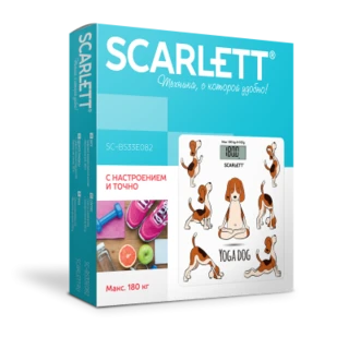 Напольные весы электронные Scarlett SC-BS33E082