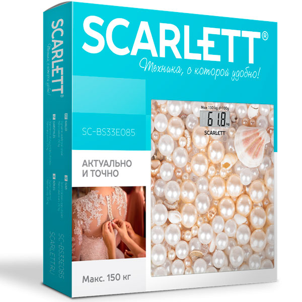 Напольные весы электронные Scarlett SC-BS33E085 - фото 2