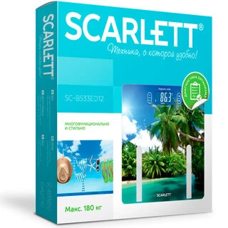 Scarlett еден таразысы SC-BS33ED12