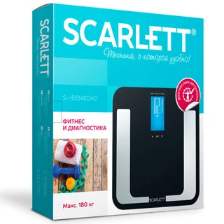 Напольные весы Scarlett SL-BS34ED40