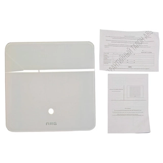 Весы напольные ARG Platinum RTC3023 White - фото 4