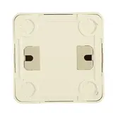 Выключатель 1-клавишный 10А бежевый "СПБ"  - фото 2