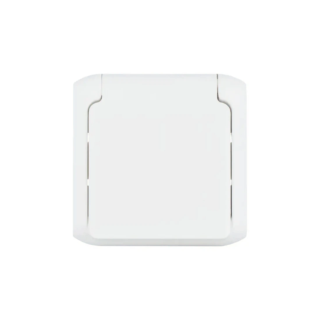 Розетка с крышкой Legrand Forix 16A 250В IP44 накладная белый  - фото 2