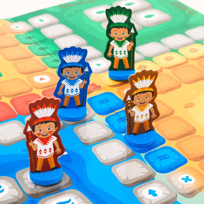 Настольная игра «Индейцы на острове» 