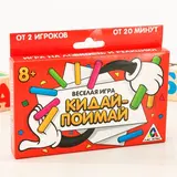 Настольная игра с деревянными палочками «Кидай-поймай» 