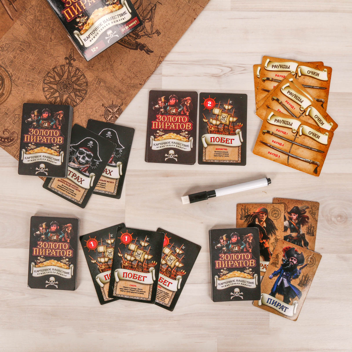 Настольная игра-блокбастер «Золото пиратов»  - фото 3
