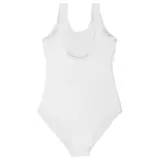 Купальник гимнастический, на лямках, размер 30, цвет белый  - фото 3