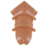 Внутренний угол для плинтуса 45 "Идеал Альфа" Вишня темная  - фото 3