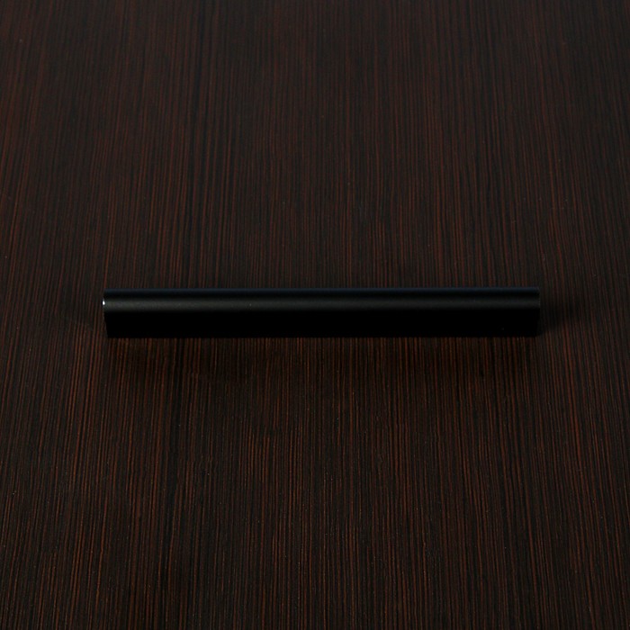 Ручка скоба РС128, м/о 128 мм, черная 