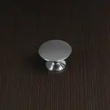 Ручка кнопка РК002, цвет хром  - фото 4