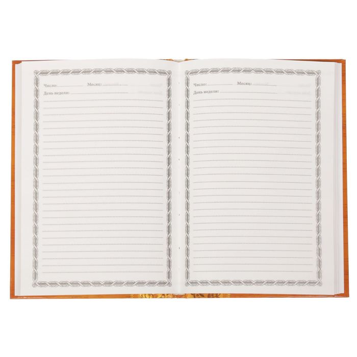 Подарочный набор "Подарок от заморских гостей": ежедневник в твёрдой обложке, А5, 80 листов и ручка 