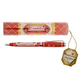 Ручка металлическая в тубусе "С любовью"  - фото 2