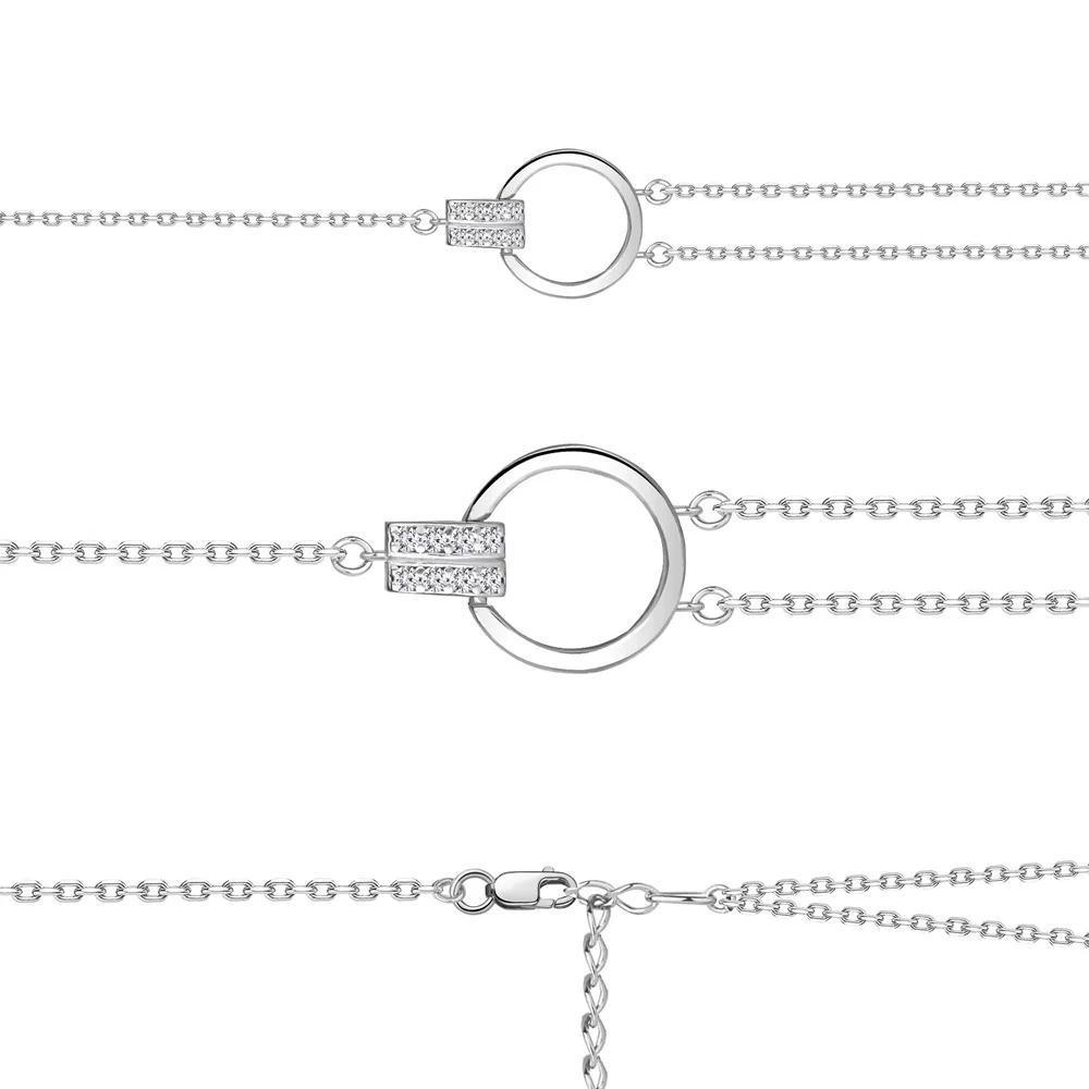 Браслет Aquamarine 74586А 16р.