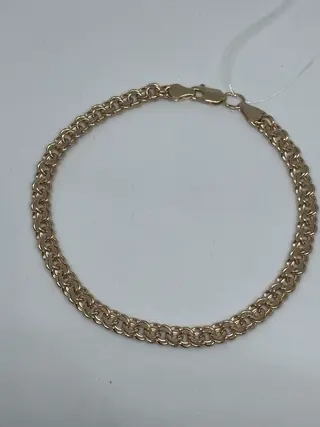 Браслет 585 Золотой Medi-036 19р 1,69гр.