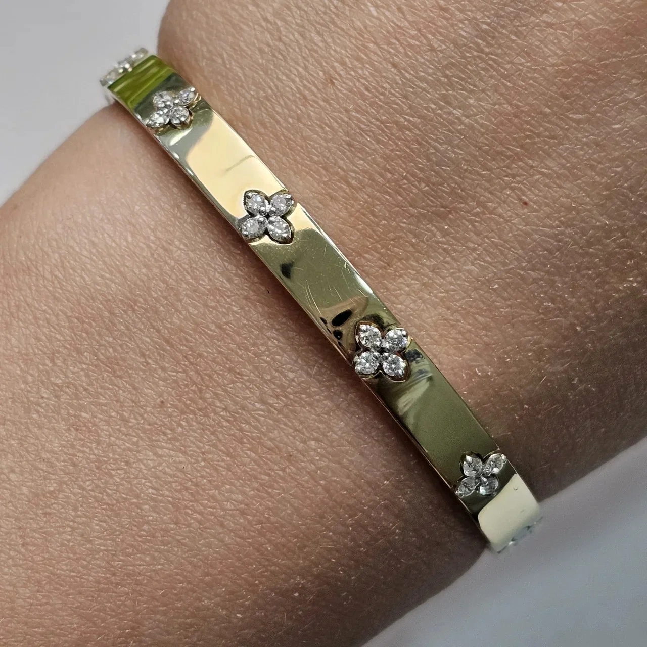 Браслет Deimantas 116139826 0.55Ct VS1/H  VG 18р - фото 2