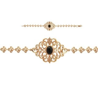 Браслет Кристалл NM144 17р 9,48гр.