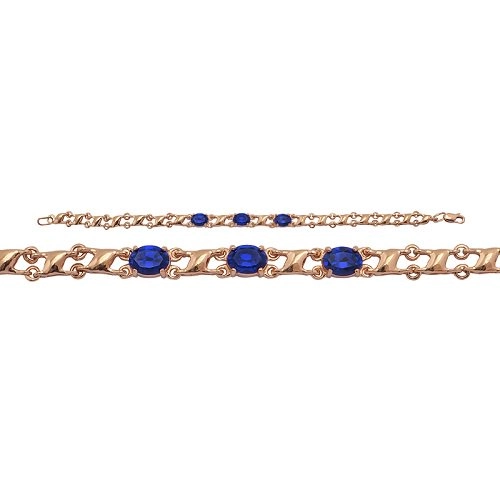 Браслет Кристалл NM143 18р 7,82гр.