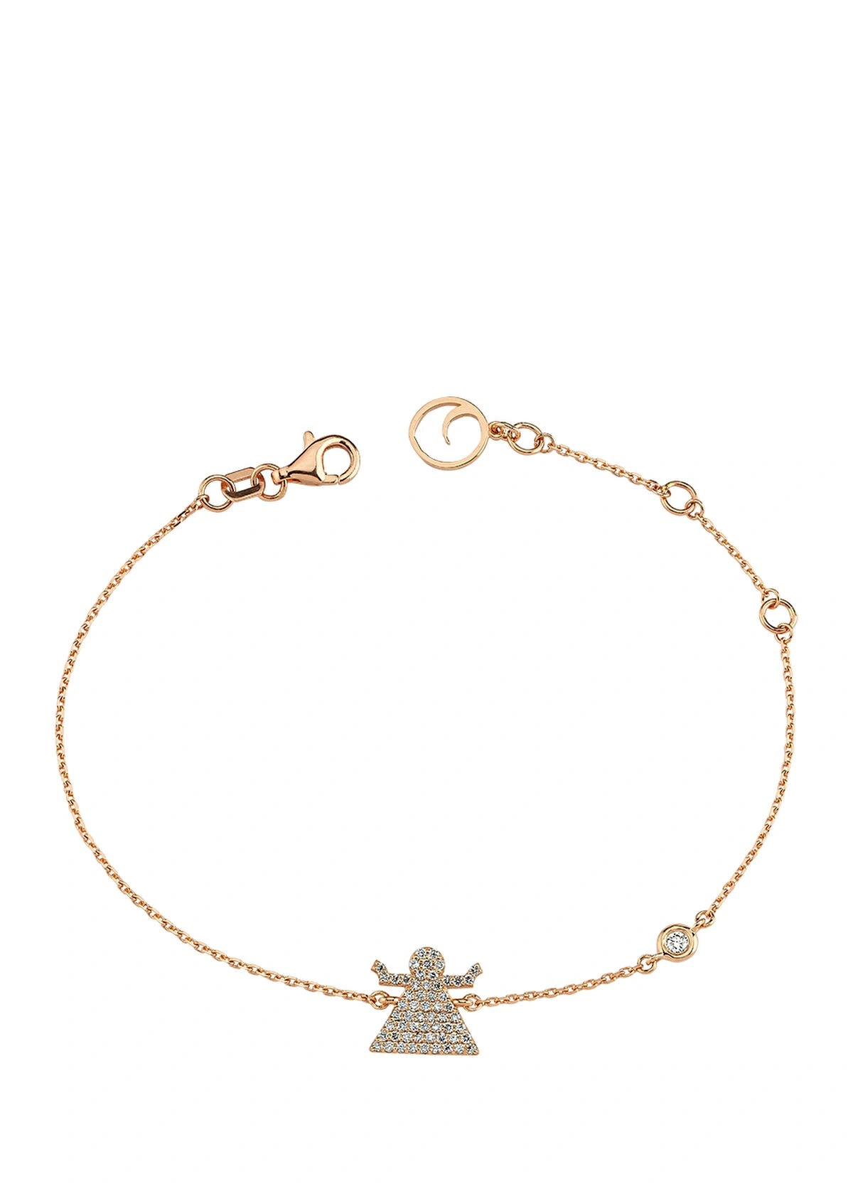 Браслет Bee Goddess TNTKFPCBL 18.5см 0.22крт 