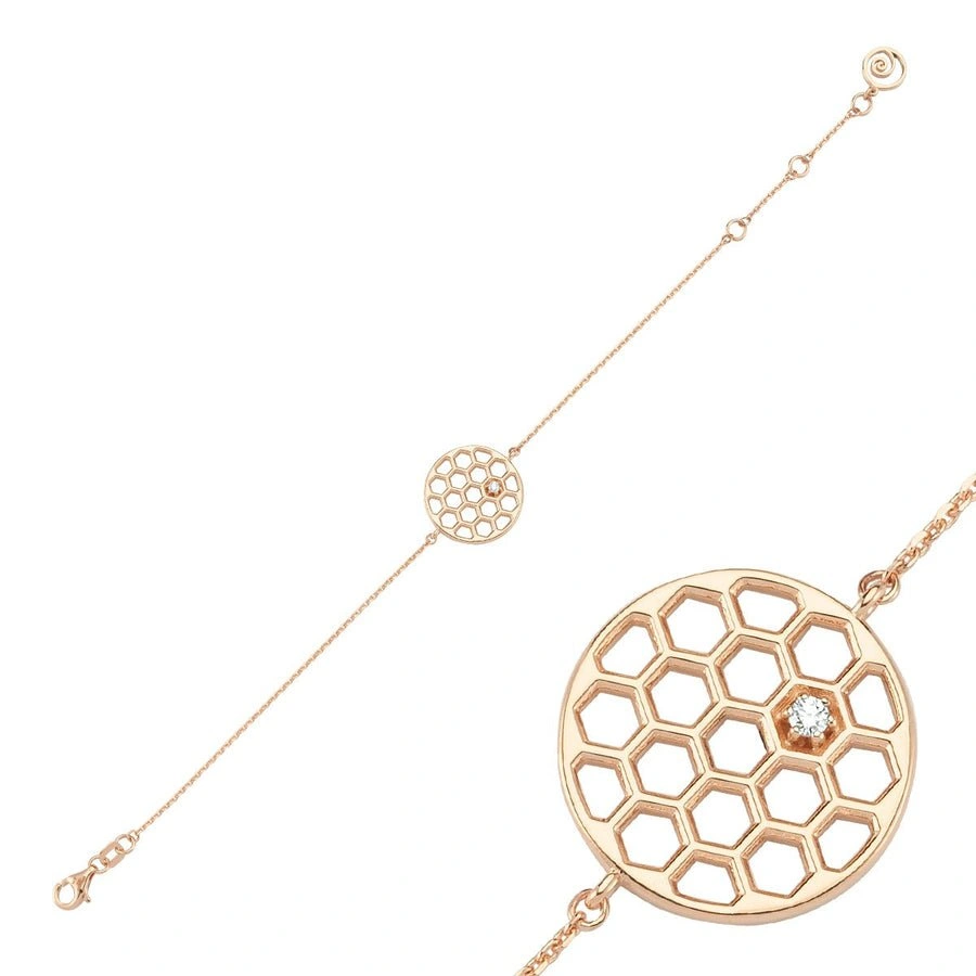 Браслет Bee Goddess PTKSTTPGBL 18.5см 0.02крт 