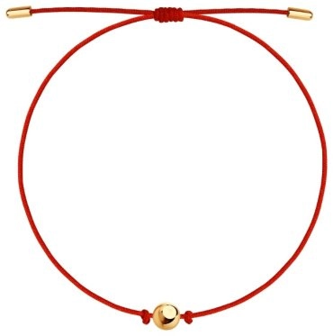 Браслет Diamant 51-150-01679-1 длина 18 см, вес 0.73 г золото, плетение веревка 