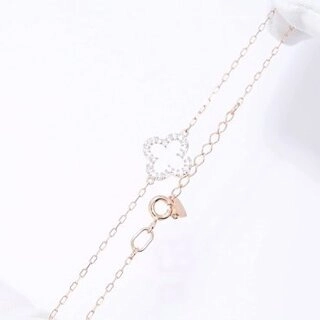 Браслет Diamant 51-150-01334-1 длина 17 см, вес 1.26 г золото, плетение якорное 