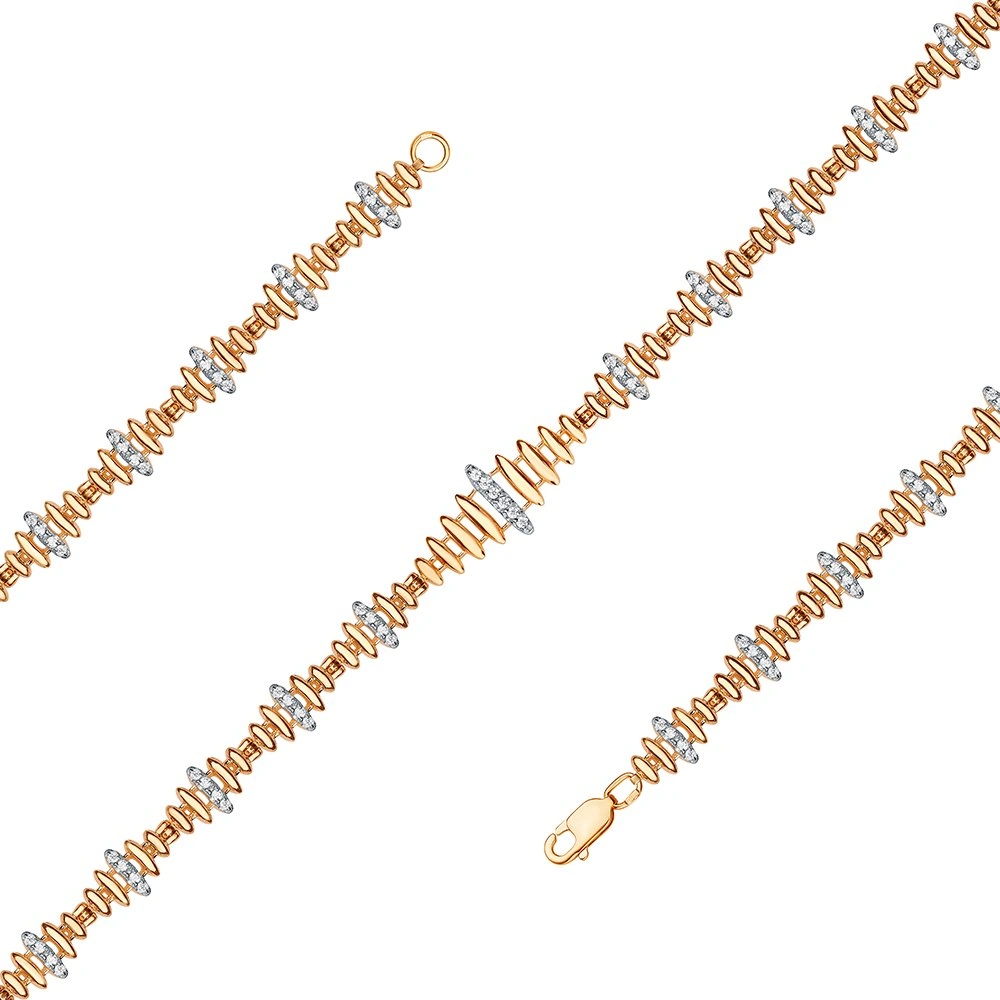 Браслет Костромской ювелирный завод 12040091 17,5р.