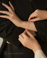 Браслет Красцветмет НБ 12-200ПГ-70 18см 2.57гр - фото 3