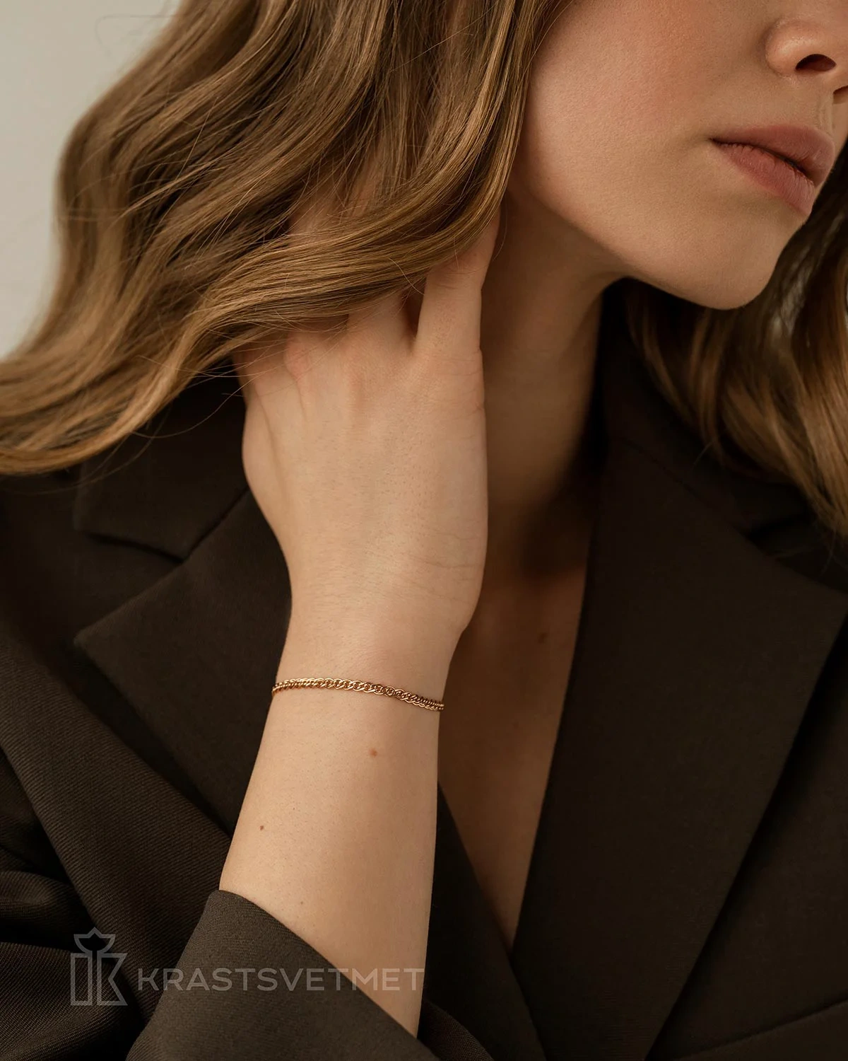 Браслет Красцветмет НБ 12-200ПГ-70 18см 2.57гр - фото 4