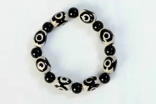 Браслет Alsu000008 Дзи 20см