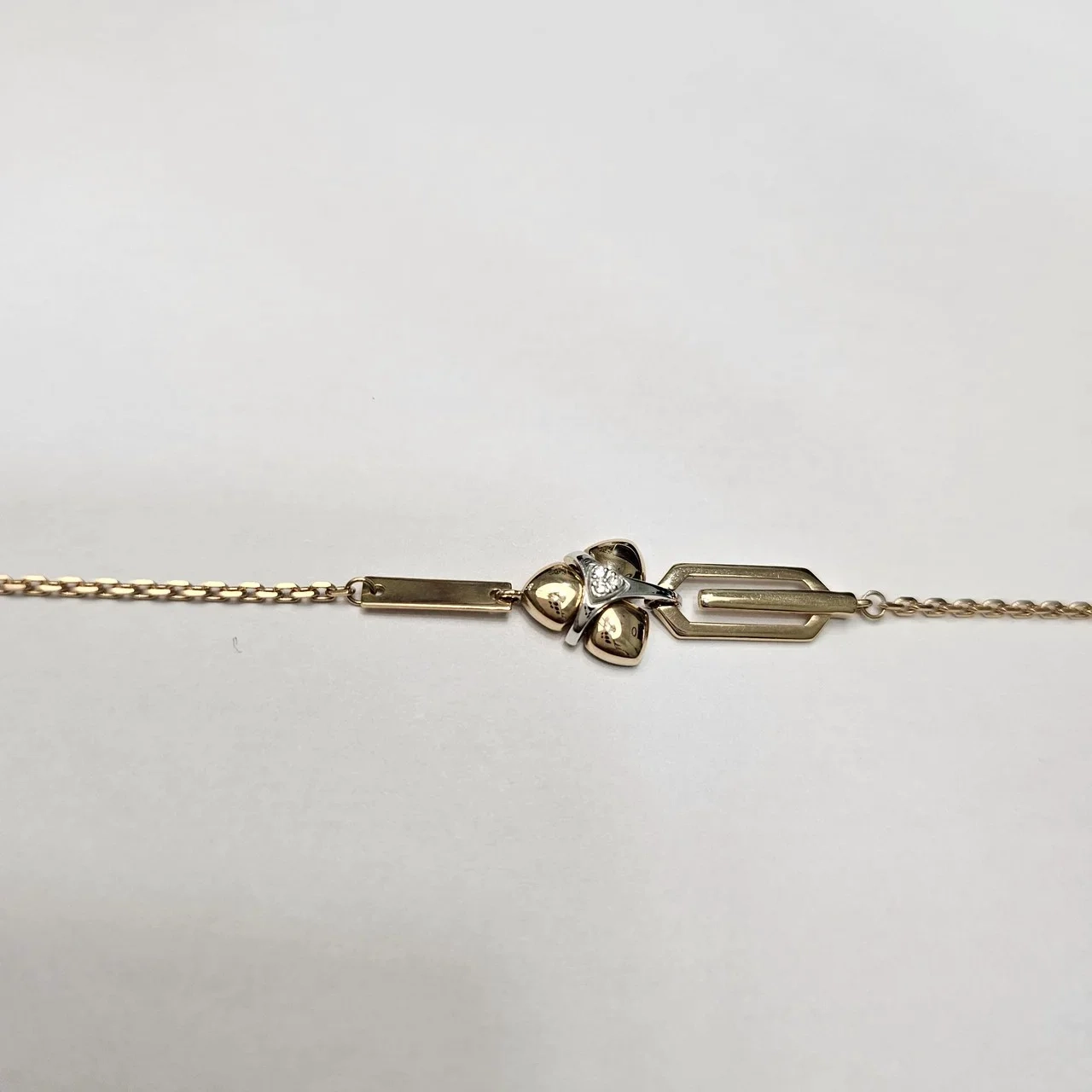 Браслет Deimantas 115395222 16-20р 0,02ct. - фото 2