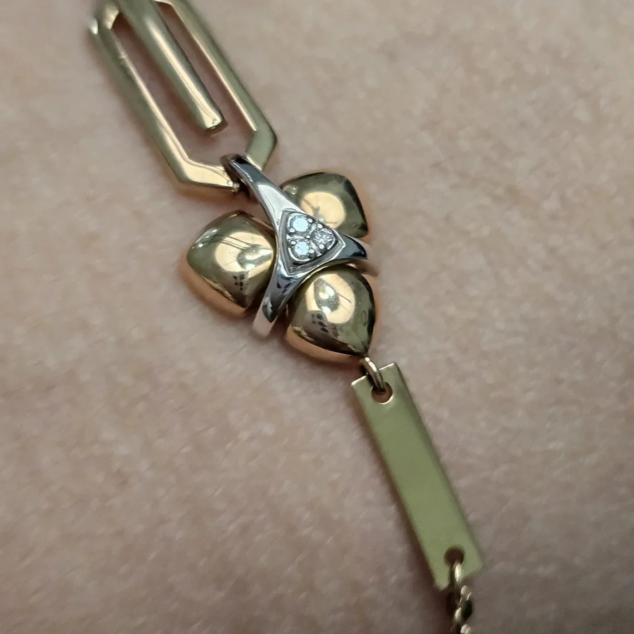 Браслет Deimantas 115395222 16-20р 0,02ct. - фото 4