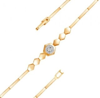 Браслет Ювелирные традиции Бр113-4974-18 18р