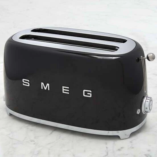 Тостер Smeg TSF02BLEU Черный - фото 6