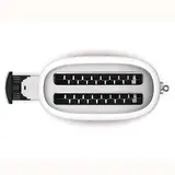 Smeg тостеры TSF02WHEU (ақ) - фото 3