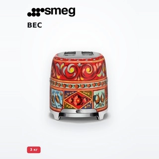 Тостер Smeg Dolce&Gabbana TSF01DGEU - фото 5